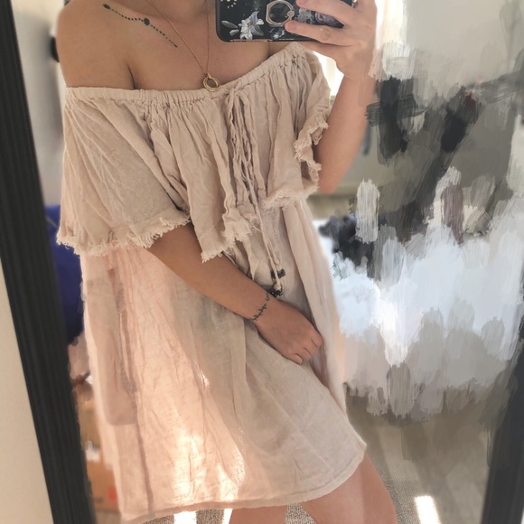 Free People off-the-shoulder dress - Picture 3 of 3